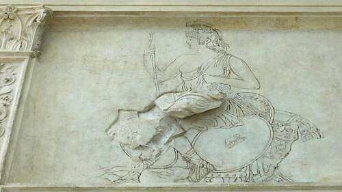 Oltář míru (Ara Pacis): symbol císařského triumfu a absolutní dominance v tehdy známém světě (Pax Romana) Oltář míru v Římě v Itálii