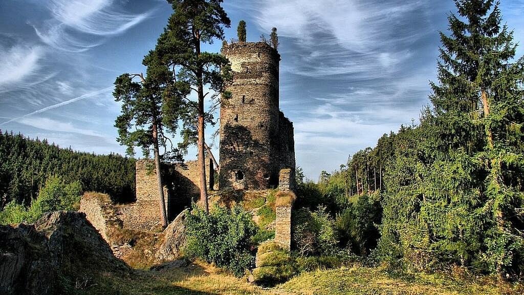 Zřícenina hradu Gutštejn