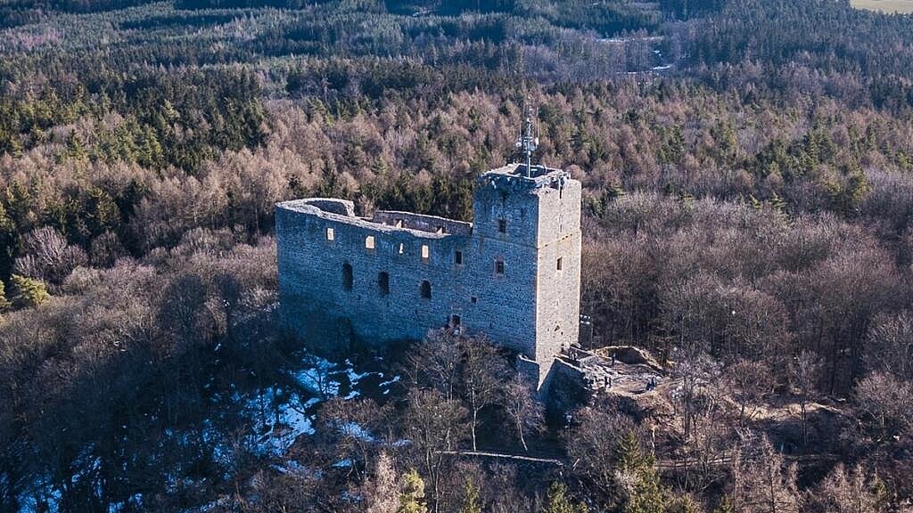 Zřícenina hradu Radyně