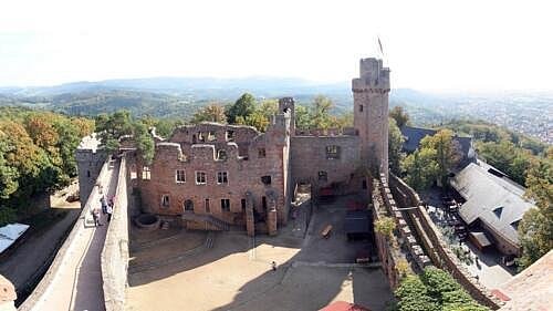 Zřícenina hradu Auerbach: vstup(né), otevírací doba, tipy, zajímavosti Zřícenina hradu Auerbach