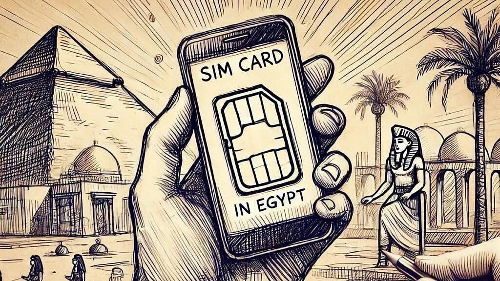SIM karta v Egyptě